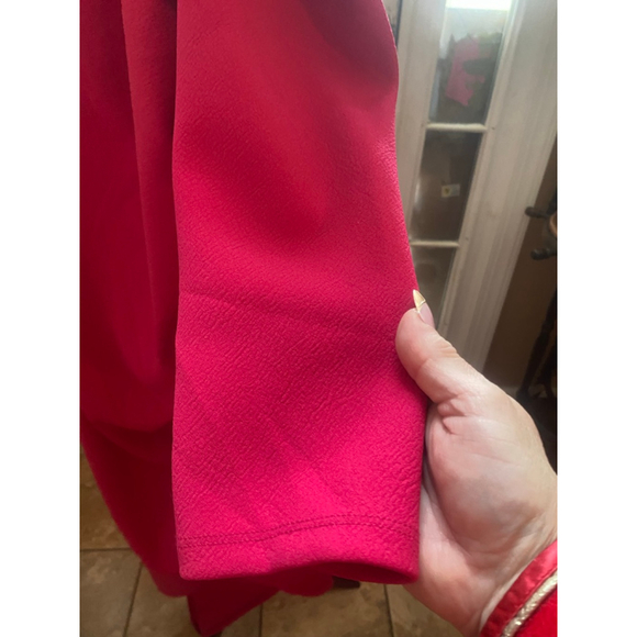 Women's New York & CO pink Asymmetrical Dress XL - Picture 5 of 10